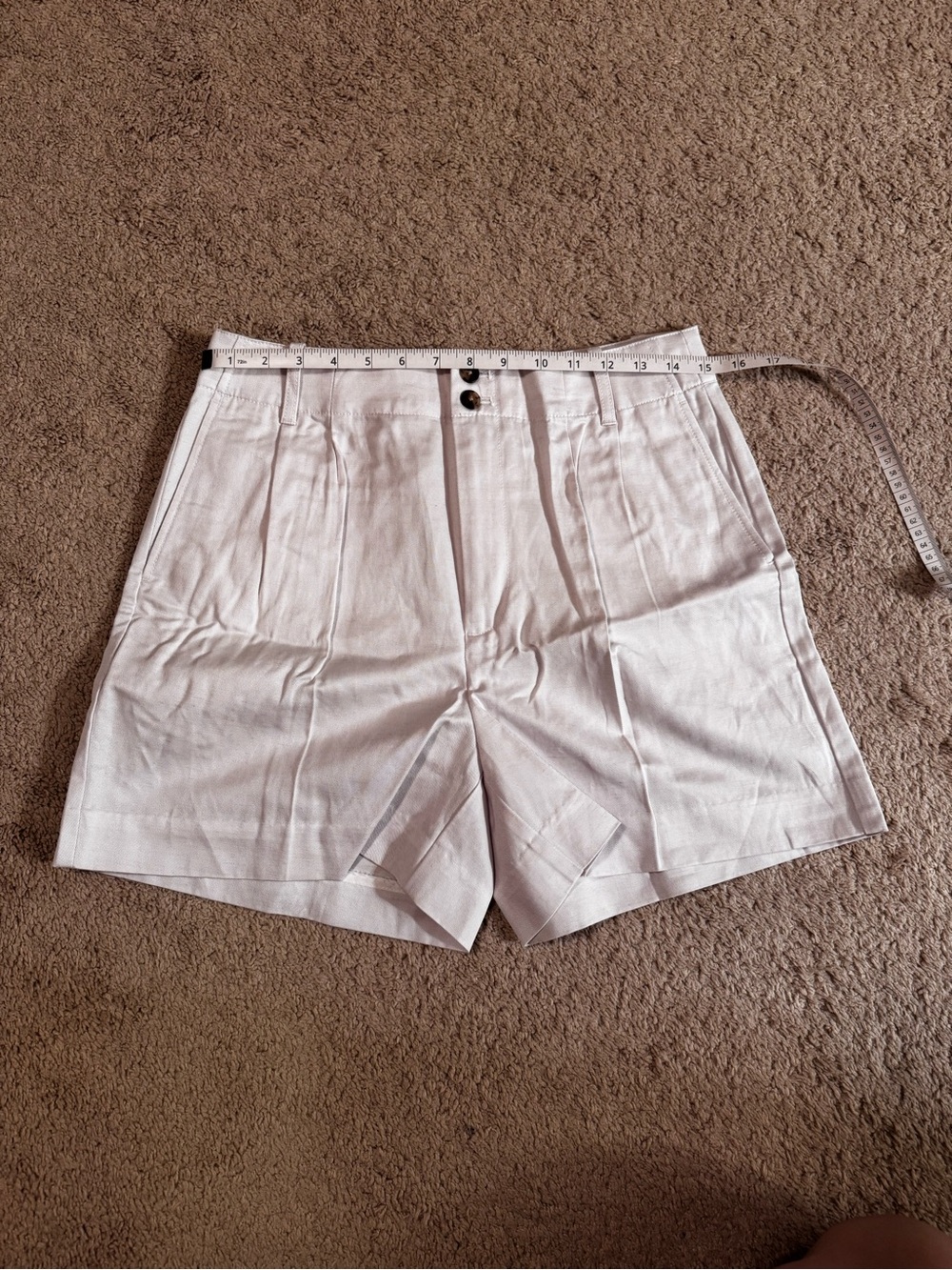 Madewell | Drapey Twill Shorts - Picture 5 of 6